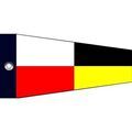 Porte cl&eacute; Clj Charles Le Jeune Porte-cl&eacute;s Drapeau chiffre 9 - Novenine Multicolore Grenoble
