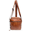 Sac bandouli&egrave;re Bear Design Sacoche BEAR CL36457 Cognac Marron