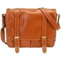 Sac bandouli&egrave;re Arthur & Aston Besace Arthur et Aston Ref 57038 B cognac 38*28*10 cm Marron Grenoble