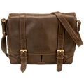 Sac bandouli&egrave;re Arthur & Aston Besace Arthur et Aston Ref 57038 C chataigne 38*28*10 cm Marron