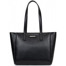 Sac a main Hexagona Sac cabas port&eacute; &eacute;paule Lena Ref 57677 noi Noir
