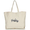 Cabas Tommy Jeans TJW CANVAS TOTE NATURAL
