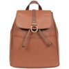 Sac a dos Hexagona Sac a dos en cuir Ref 58914 Caramel 31*28*16 cm