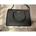 Sac &agrave; main Prada Prada Galleria Crossbody Large Black Leather Noir