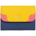 Porte-monnaie Hexagona Porte monnaie Ref 59472 Jaune 13*9*3.5 cm