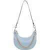 Sac a main LANCASTER Sac besace Ref 59013 Bleu ciel 25*20*7 cm