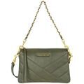Sac a main LANCASTER Pochette matelasse Ref 57402 Kaki 23*14*5 cm