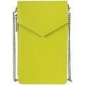 Pochette LANCASTER Etui smartphone Ref 51840 Jaune 10.5*17.5*2 cm Grenoble