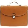 Porte document Francinel Serviette en cuir Ref 37496 Gold 38*26*9 cm