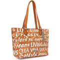 Sac &agrave; main Lois Words Marron
