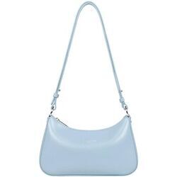 Sac a main LANCASTER Sac porte epaule en cuir Ref 54232 Bleu