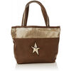 Sac Thierry Mugler Sac Cabas Boheme Metalic1 Taupe Fonc&eacute; Marron