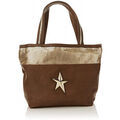 Sac Thierry Mugler Sac Cabas Boheme Metalic1 Taupe Fonc&eacute; Marron