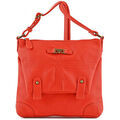 Sac Bandouliere Le Temps des Cerises Sac Bandouli&egrave;re Femme Loop 7 Corail Orange