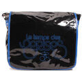 Sac Bandouliere Le Temps des Cerises Sac Bandouli&egrave;re Rumba 8 Noir/Bleu royal Noir