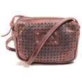Sac Bandouliere Le Temps des Cerises Sac Bandouli&egrave;re en cuir NAYA 3 Cuivre Marron