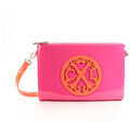 Sac Bandouliere Christian Lacroix Sac Bandouli&egrave;re Jonc 5 Fushia/Orange Rose