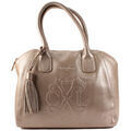 Sac &agrave; main Christian Lacroix Sac &agrave; Main en Cuir Relief 4 Champagne Argent&eacute;