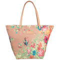 Sac Christian Lacroix Sac shopping Eden 1 Fleur Taupe