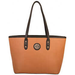 Sac Christian Lacroix Sac &agrave; main Eternity 9 Cognac/Noir Marron