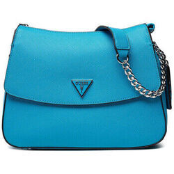 Sac Guess femme sac cordelia saffiano bleu oc&eacute;an Bleu