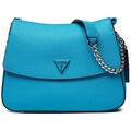 Sac Guess femme sac cordelia saffiano bleu oc&eacute;an Bleu