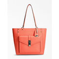 Sac & Bagage sur Grenoble : Sac Guess femme sac Albury &agrave; breloque corail Orange