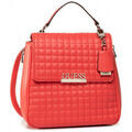 Sac Guess sac &agrave; dos femme Matrix surpiqu&eacute; rouge Rouge