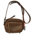 Sac Bandouliere Le Temps des Cerises Sac Bandouli&egrave;re Femme Fresh 6 Cognac Marron