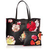Cabas Christian Lacroix Sac Cabas Mily 1 Imprim&eacute; Oeillets Noir