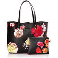 Cabas Christian Lacroix Sac Cabas Mily 1 Imprim&eacute; Oeillets Noir
