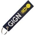 Porte cl&eacute; Clj Charles Le Jeune Porte-cl&eacute;s GIGN Bleu Grenoble