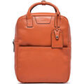 Sacs &agrave; dos sur Grenoble : Sac a dos Etrier Sac &agrave; dos business Flandres cuir FLANDRES 104-EFLA8272 Orange