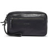 Sacoche Etrier Pochette homme Foulonn&eacute; cuir FOULONNE 104-EFOU721S Noir