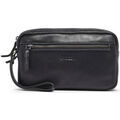 Sacoche Etrier Pochette homme Foulonn&eacute; cuir FOULONNE 104-EFOU721S Noir