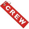 Porte cl&eacute; Clj Charles Le Jeune Porte-cl&eacute;s CREW - EQUIPAGE DE VOL - AVIONS Rouge