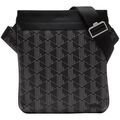 Saccoches / Etuis sur Grenoble : Pochette Lacoste Sacoche bandouliere Ref 61934 H45 Noir 28*24*2.5 cm