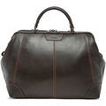 Sac bandouli&egrave;re Etrier Sac docteur Foulonn&eacute; cuir FOULONNE 104-EFOU816M Marron