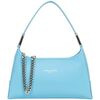 Sac &agrave; main LANCASTER Sac porte epaule en cuir Ref 60709 Bleu Bleu
