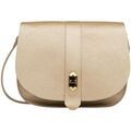 Sac Bandouliere LANCASTER Sac besace Ref 62015 Champagne 24*20*6.5 cm Dor&eacute;