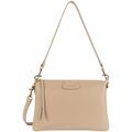 Sac & Bagage sur Grenoble : Sac Bandouliere LANCASTER Grande pochette Ref 62070 Beige fonce 29*20*6 cm