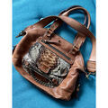 Sac &agrave; main Abaco Petit Sac cuir souple Abaco Marron
