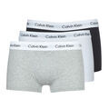 Lingerie homme sur Grenoble : Boxers Calvin Klein Jeans COTTON STRECH LOW RISE TRUNK X 3 Noir
