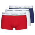 Lingerie homme sur Grenoble : Boxers Calvin Klein Jeans RISE TRUNK X3 Multicolore