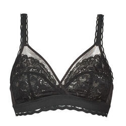Triangles / Sans armatures PLAYTEX COEUR CROISE Noir