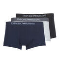 Lingerie homme sur Grenoble : Boxers Emporio Armani CC722-PACK DE 3 Noir
