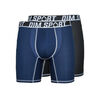 Boxers DIM DIM SPORT BOXER LONG MICROFIBRE PACK X2 Multicolore