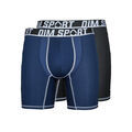 Boxers DIM DIM SPORT BOXER LONG MICROFIBRE PACK X2 Multicolore Grenoble