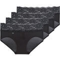 Culottes & autres bas
sur Grenoble : Culottes & slips Sloggi ROMANCE X 4 Noir