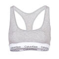 Brassi&egrave;res Calvin Klein Jeans MODERN COTTON UNLINED BRALETTE Gris Grenoble